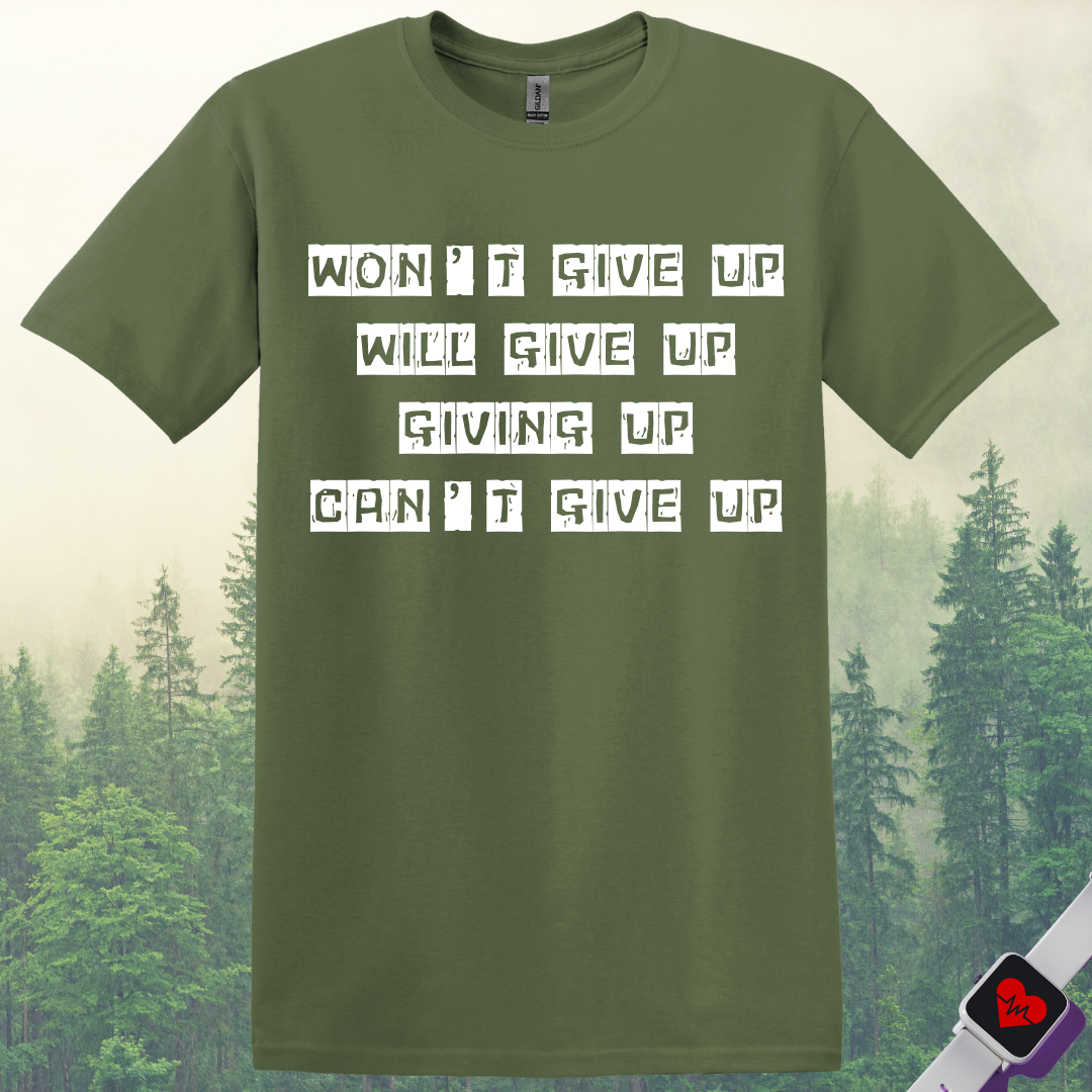 Give Up Run T-Shirt