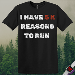 5K Reasons to Run T-Shirt