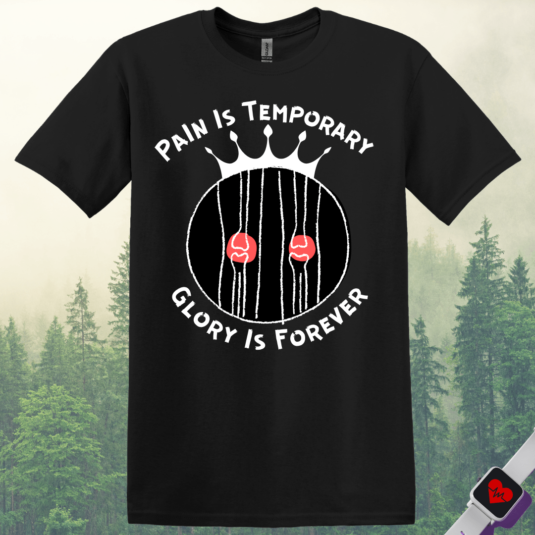 Printify T-Shirt Black / S Pain Is Temporary Glory Is Forever T-Shirt