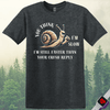 Printify T-Shirt Dark Heather / S Slow Snail Runner T-Shirt