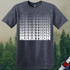 Printify T-Shirt Heather Navy / S Marathon T-Shirt