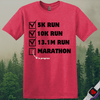 Printify T-Shirt Heather Red / S Marathon in Progress T-Shirt