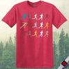 Printify T-Shirt Heather Red / S Runners T-Shirt