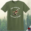 Printify T-Shirt Military Green / S Run And Beer T-Shirt