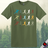 Printify T-Shirt Military Green / S Runners T-Shirt