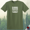 Printify T-Shirt Military Green / S Sucks In This City  T-Shirt