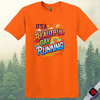 Printify T-Shirt Orange / S Run Beautiful Day T-Shirt