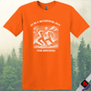 Printify T-Shirt Orange / S Run Rainy Day T-Shirt