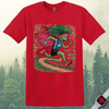 Printify T-Shirt Red / S Run Tree Run T-Shirt