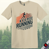 Printify T-Shirt Sand / S Keep Running T-Shirt