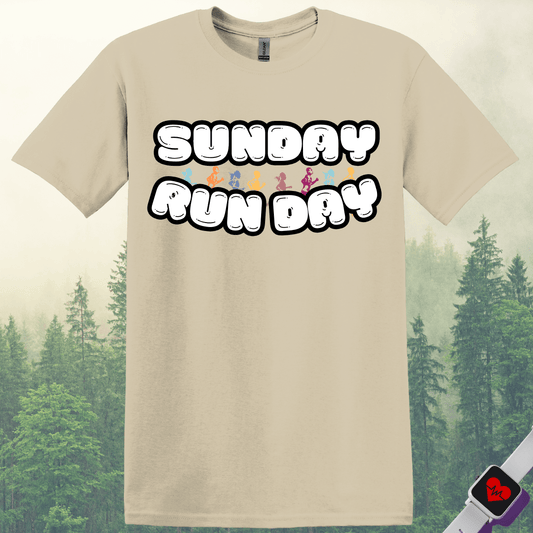 Printify T-Shirt Sand / S Sunday Runday T-Shirt