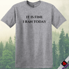 Printify T-Shirt Sport Grey / S I Ran Today T-Shirt