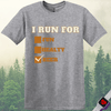 Printify T-Shirt Sport Grey / S I Run for Beer T-Shirt