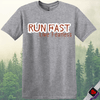 Printify T-Shirt Sport Grey / S Run Fast Live Fearless T-Shirt