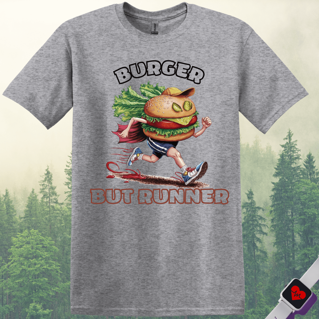 Printify T-Shirt Sport Grey / S Runner Burger T-Shirt