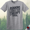 Printify T-Shirt Sport Grey / S Running Cheaper Than Therapy T-Shirt