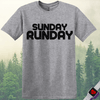 Printify T-Shirt Sport Grey / S Sunday Run day T-Shirt