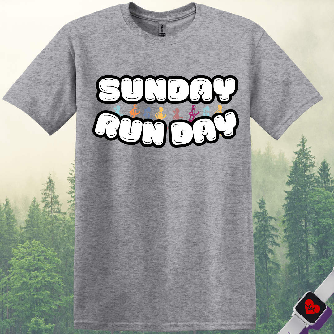 Printify T-Shirt Sport Grey / S Sunday Runday T-Shirt