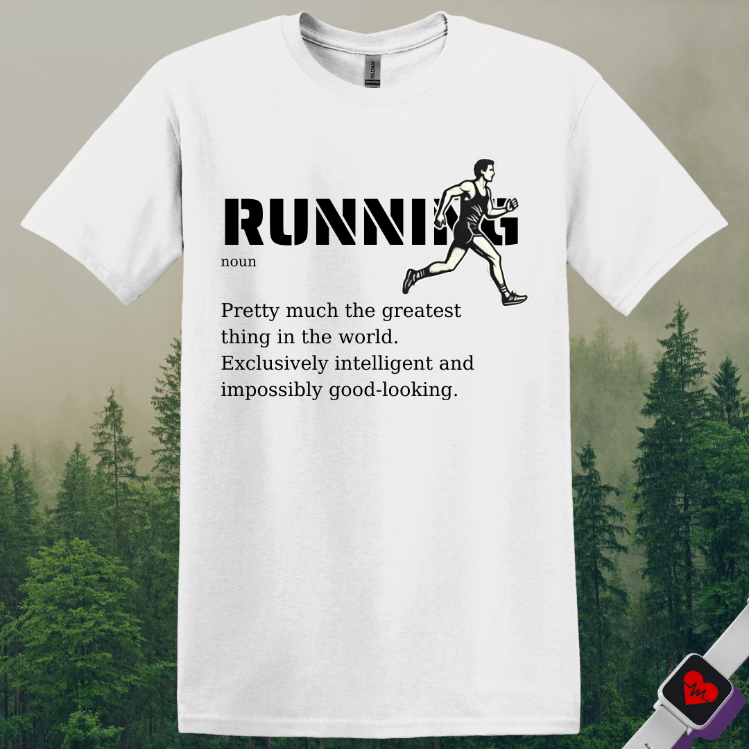 Printify T-Shirt White / S Running T-Shirt