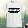 Printify T-Shirt White / S Sunday Runday T-Shirt