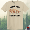 Printify T-Shirt Will Run For Pizza T-Shirt